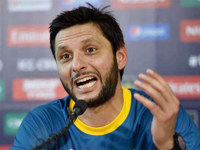 shahid afridi comments india