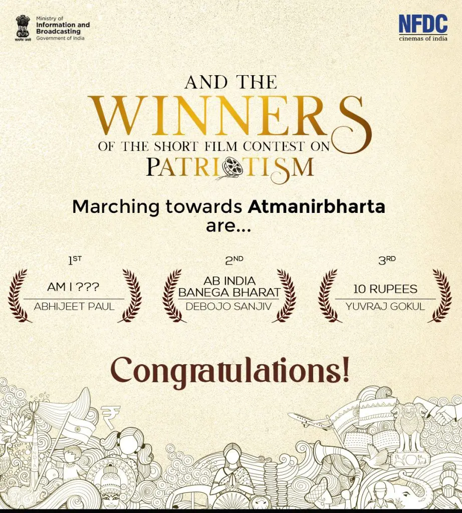 Winners Of PatrioticFilmFestival