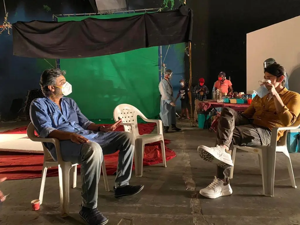 Mahesh StartedShootingForAn Advertisement