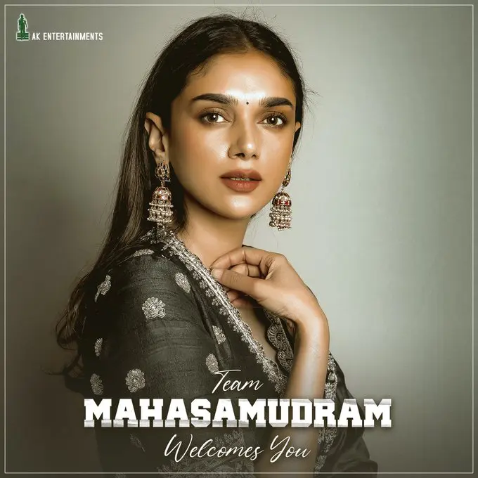 AditiRaoHydari In MahasamudramMovie