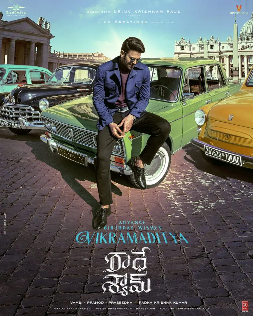 Prabhas AsVikramaditya FromRadheShyam