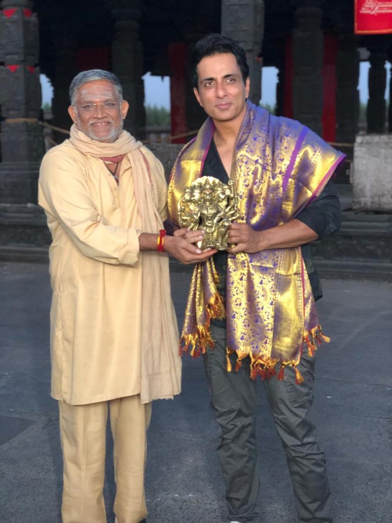 AacharyaTeam Honored SonooSood