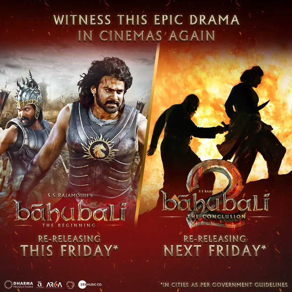 BahubaliMovie Releasing AgainInTheatres