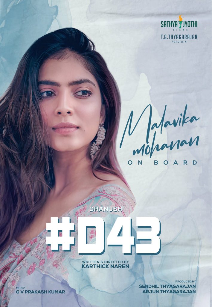 MalavikaMohanan MovieWith Dhanush