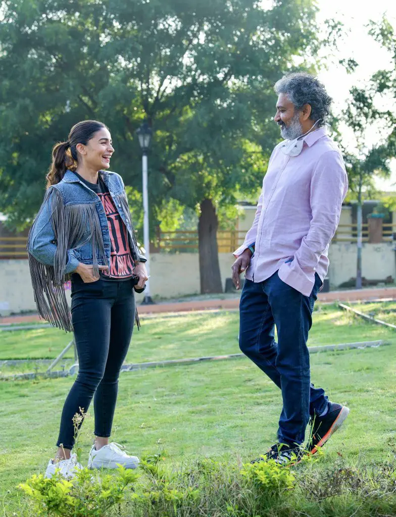 AliaBhatt Joins RRRMovieShooting