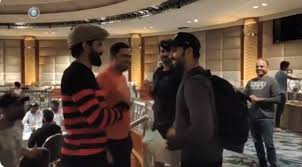 ROHIT-REUNITES-TEAM-INDIA-AT-SYDNEY