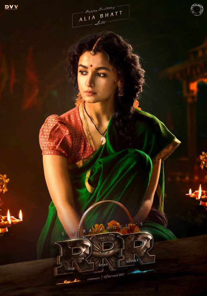 AliaBhatt AsSitaFirstLookIn RajamouliRRRMovie