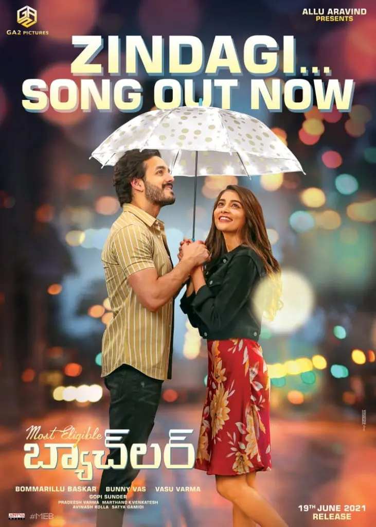 Zindagi SongReleasedFrom MostEligibleBachelor