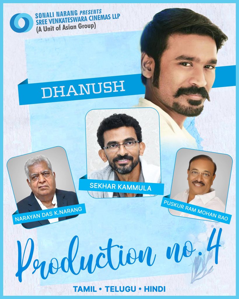 ShekarKammula Dhanush ComboMovie